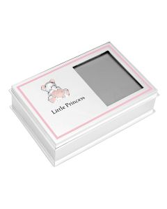 Base Metal Pink Little Princess Photo Frame Box Giftwear